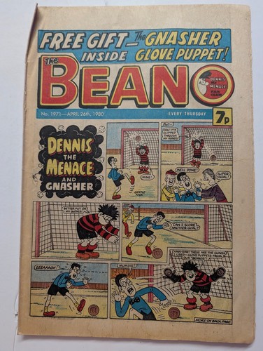 Beano comic 1971 - comic, april