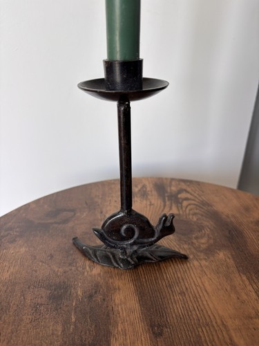 Vintage cast iron - iron, snail