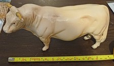 Beswick Charolais Bull Vintage Beautiful Item No Chips