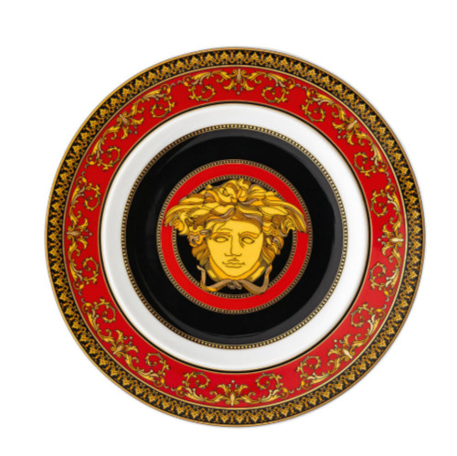 Versace rosenthal medusa red - versace,