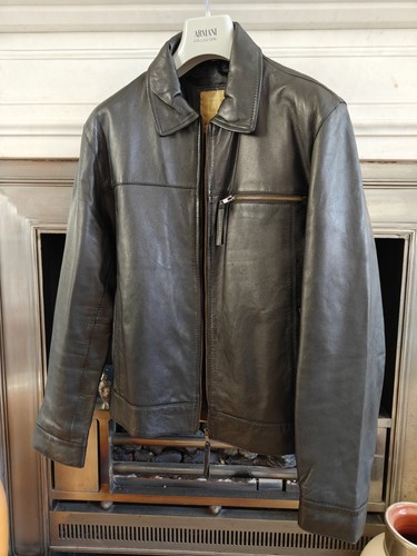 Aviatrix men leather jacket - men's,