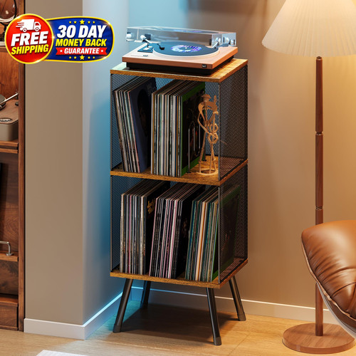 Tier record player stand - 3-tier,