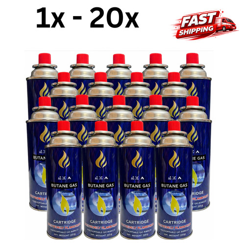 Butane gas bottles - gas, canisters