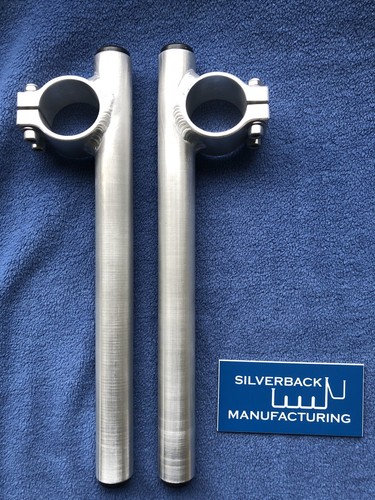 Alloy race clip handlebars - clip, on