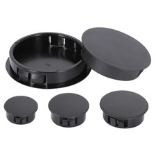 Round Plastic Black Blanking