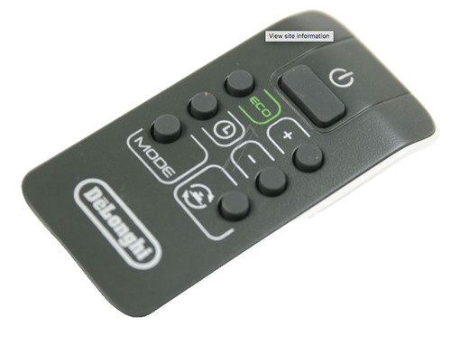Delonghi heater remote control