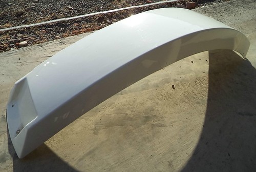 Caravan cover white rear top - caravan,