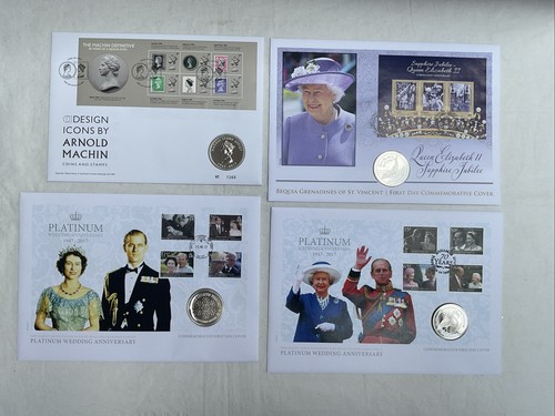 Royal mint coin stamp pnc - coin,