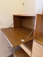 Tapley 33 teak furniture drop front cabinet