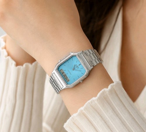 Casio 230a 2a1mqy - aq-230a-2a1mqy, blue