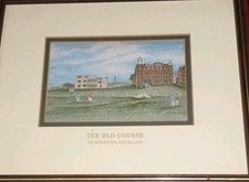 Framed The Old Course St