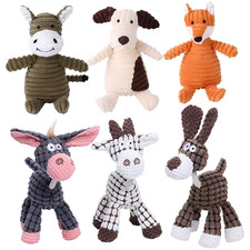 Dog Chew Toy Animal Squeaky