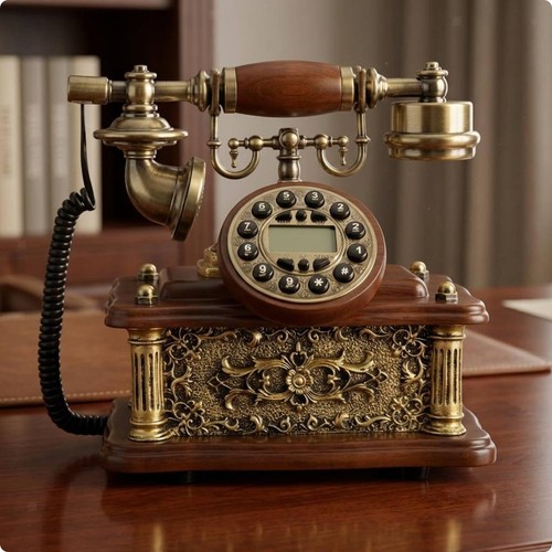 Antique style rotary - style, telephone
