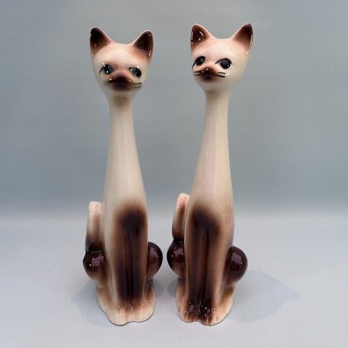 Vintage ceramic pair - vintage, long
