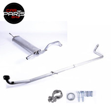 EXHAUST FOR CITROEN C1 PEUGEOT 107 TOYOTA AYGO 1.0 - MIDDLE + REAR + FITTING KIT