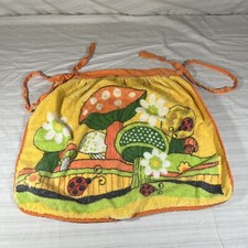 Vintage 70s Half APRON Retro