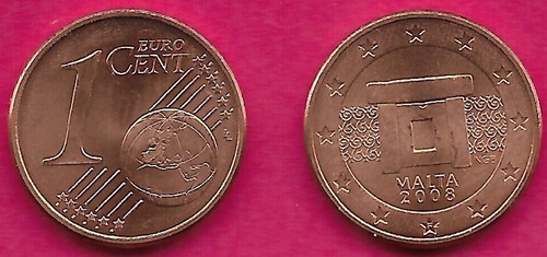 Malta euro cent 2008 - malta,
