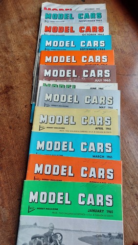 Model cars magazines complete - model,
