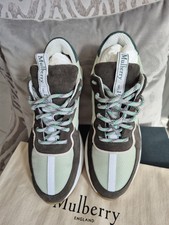Mulberry 71 Runner Green & Midnight Maple Trainer UK 6 EU 39 rrp £345