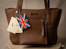 BNWT Bessie London Tan Tote