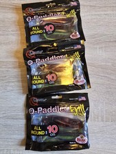 3x Packets Of Pike, Perch And Zander Lures Fishing Tackle Gear