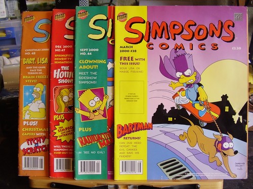 Job lot bongo comics - lot, x