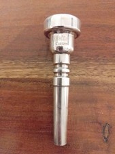 GR Haefner 1HX Trumpet Mouthpiece Silver Plated Excellent Condition With Box