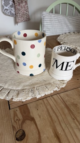Emma bridgewater large pint - bridgewater, 2-pint