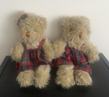 Pair harrods teddy bears - of,
