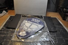Hockey goalie mask in wood
