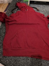 Mens Primark Burgundy Hoodie