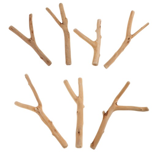 Driftwood pine sticks natural - driftwood,