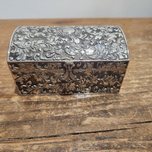 Vintage silver tone metal - silver-tone,