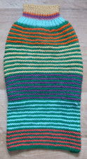 Hand Knitted Dog Jumper for Small breed up to 16in chest 14in length