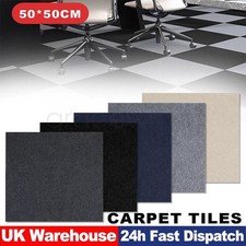 4-20PCS Carpet Tiles 50x50cm