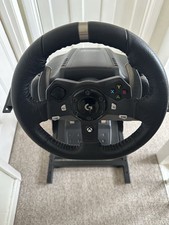 Logitech G920  Racing Steering Wheel with Pedals and Stand. Complete with wires