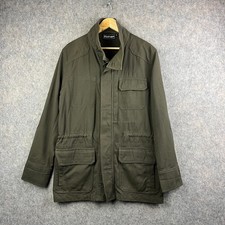 Rohan Jacket Mens Medium Green M65 Field Military Utility Khaki Green Canvas