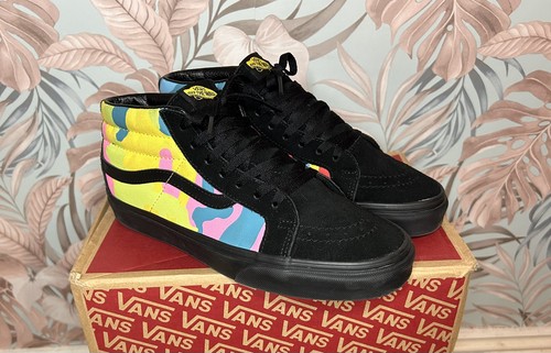 Vans men sk8 mid - vans, camo