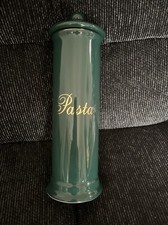 Vintage green pasta spaghetti