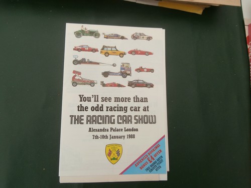 The racing car show ticket - racing, show.ticket