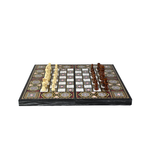 Inch wooden mother pearl - mother,