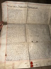 1774 English Parchment Deed