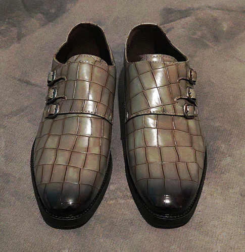 Men pale green crocodile - men’s,
