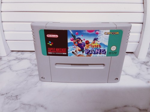 Snes game super pang - snes,