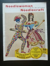NEEDLEWOMAN & NEEDLECRAFT No. 84 (1960) with embroidery transfer