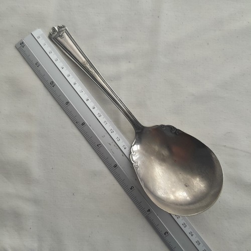 Unusual silver plated large