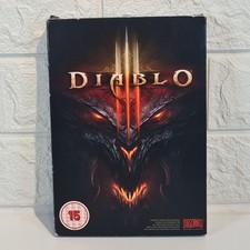 DIABLO lll 3 - PC DVD Rom Video Game 2012 PAL 15+ Cardboard Cover with Manual 