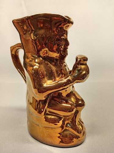 Vintage copper lusterware - lusterware, toby