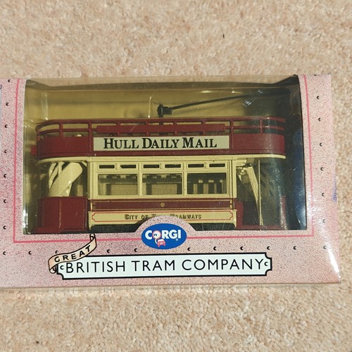 Corgi great british tram - great,