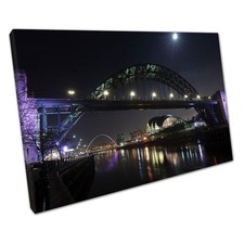 Tyne Bridge Night Print